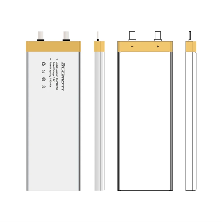 BMP402260-550mAh-3,7V